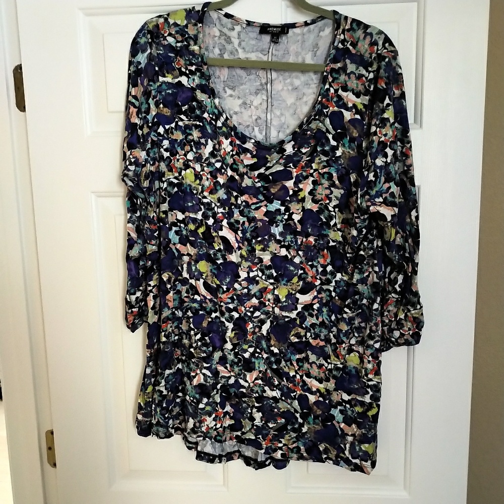 Premise Print Blouse